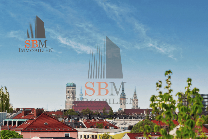 Luxuriöses Stadtpanorama: Möblierte 2-Zi. Whg. in repräsentativen Neubauensemble - Ausblick/Stadtpanorama von Dachterrasse