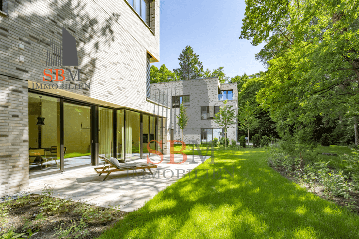 Luxury Living am Isarhochufer - Exklusive, möblierte 2-Zimmer-Wohnung in Top-Lage - Eine grüne Oase zum abschalten