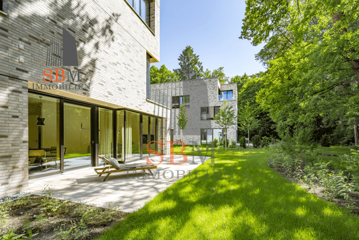 Luxury Living am Isarhochufer - Exklusive, möblierte 2-Zimmer-Wohnung in Top-Lage - Eine grüne Oase zum abschalten