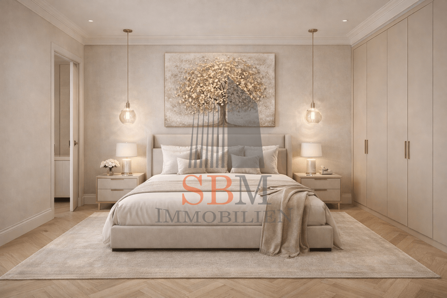 Exklusive 2-Zi.-Gartenwohnung: Wohnen im High-End-Haus von Altbogenhausen - Bild