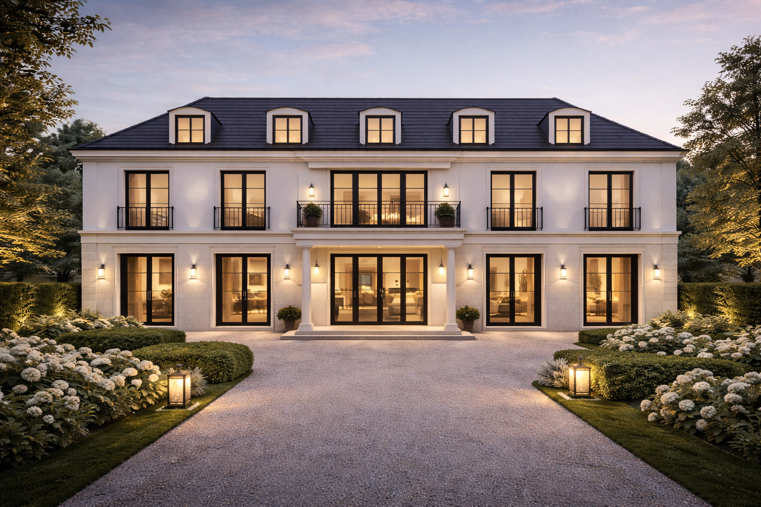 Aristokratisches Wohnen in Nymphenburg - Exklusive 3-Zimmer-Gartenwohnung am Schloss - Außenansicht