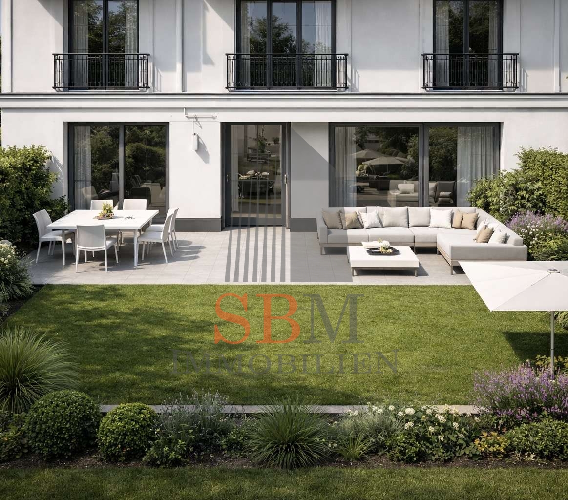 Exklusive 2-Zi.-Gartenwohnung: Wohnen im High-End-Haus von Altbogenhausen - Bild
